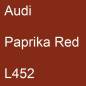 Preview: Audi, Paprika Red, L452.